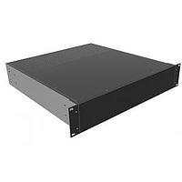 Hammond Manufacturing RM2U1918VBK Rack Mount Chassis - Vented 16.6x18"