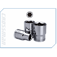 Crossman 96-112 1/4 inch Drive Standard - 6 Point Sockets ( short, 13 mm)