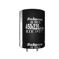Rubycon 600MXH150MEFCSN30X40 General Purpose Electrolytic Capacitors 600VDC 150uF 20%