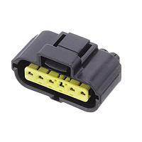 AMP Connectors - TE Connectivity 184026-1 Housings 6 POS/4 CIRC. PLUG ASSY KEY A
