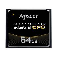 Apacer AP-CF064GRANS-NRC Compact Flash Cards Industrial CF6 SLC Non-Removable 64GB