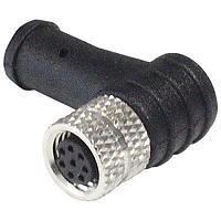 Bulgin PXPPVC08RAF06ACL010PVC Sensor Cables / Actuator Cables M8 A-coding 6P Female Right Angle Molding Cable