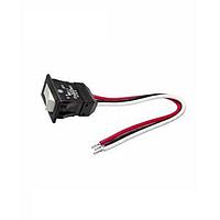 NKK Switches WR11BL Rocker Switches SPST ON-OFF IVRY 15A WIRE LEAD ENV SEALED