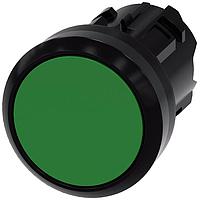 SIEMENS A6X30135912 Flat Button PUSHBUTTON. GREEN