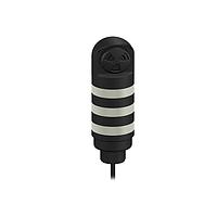 Banner Engineering TL50CBYRALS Tower Lights Compact Tower Light: 3-Color Sealed Continuous Audible Indicator; Voltage: 12-30 V dc or 24 V ac; Environ. Rating: IP67; Input: Bimodal; Colors: Blue Yellow Red; 2 m (6.5 ft) Integral Cable