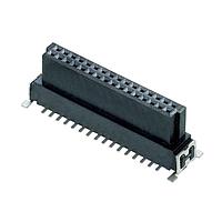 Harwin M55-6013242R Connectors 16+16P FEMALE DIL VERT SMT CONN T&R