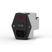 Corcom - TE Connectivity PE0SSSS6B Inlets 6A SINGLE FUSE HORIZONTAL MOUNT