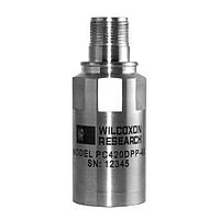 Amphenol Wilcoxon PC420DPP-40 Vibration Sensors Top exit, 4-20 mA (+/-5% a. 40 mils) proportional to displacement, peak to peak, 1/4-28 mounting hole (stud included), MIL-C-5015 connector