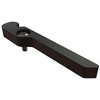 Wakefield Thermal 452E-150URB-J Ejectors Ejector, 1.5" L, for 3U, 6061-T6 Aluminum, Right Hand, Black Anodize, Injection