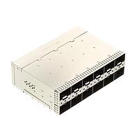 AMP Connectors - TE Connectivity 1-2347721-9 Cages SFP56 STACKED 2X6 RECEPTACLE ASSEMBLY