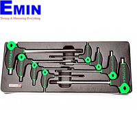 TOPTUL GAAT0814 - 8PCS - L-Type Two Way Hex Key Wrench Set