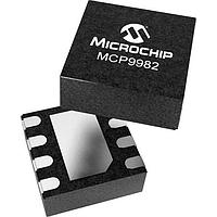 Microchip Technology MCP9982T-1E/RW Board Mount Temperature Sensor ICs 2 Channel temp sensor, automotive, fixed addr, 2x2 WDFN-8
