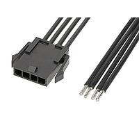 Molex 214753-1041 Discrete Wire Micro-Fit 3.0 SR P-S 4CKT 150 MM Sn