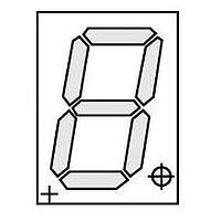 Lite-On LTS-5701AY Segment Display 1-DIG Yellow CARHD
