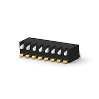 P&B 1-2319764-4 DIP Switches E STACK PIANO 8P G LONG TUBE PD OFF