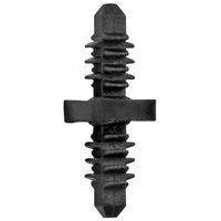 Essentra Components 495220 Push-In Rivet DBLE END B/PUSH HOLE 8