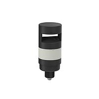 Banner Engineering TL70BALQ Modular Tower Light TL70 Tower Light, Black Housing: 1-Color Loud Audible Indicator; Voltage: 12-30 V dc; Environmental Rating: IP65; Input: Bimodal; Colors: Blue; 5-pin M12 Integral QD