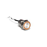 Bulgin MC16MOSAM Sealed 16mm Norm Op SST Amb LED