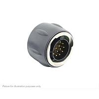 Eaton Souriau-Sunbank UTGX612E14P Plugs Plug, without backshell, with 14 male solder contacts, IP68/69K in unmated conditions