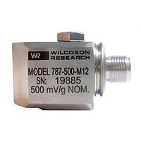 Amphenol Wilcoxon 787-500-M12-IS Acceleration Sensor Modules Side exit, high sensitivity, low frequency, 500 mV/g, +/-5% sensitivity tolerance, M12 connector, M6 captive bolt