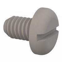 Essentra Components 50M025045N004 Pan Slotted Pan Slotted Screw, M2.5 X .45 Thread, 4mm Lg