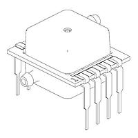 Amphenol All Sensors DLLR-L10D-E2BD-C-NAV7 Board Mount Pressure Sensors +/-10 in H2O DP Opp Barbed DIP 17Bit