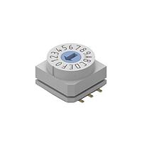Wurth Elektronik 428521320817 Rotary Switches WS-ROSV Rot Swi IP67 16Pos Hor Rd Arrw bl