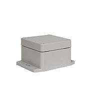 Bud Industries PN-1331-AMB PCB Enclosure IP68 NEMA 6P Box with Mounting Brackets (3.2 X 3.2 X 2.2 In)