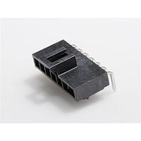 Molex 105313-1207 Shrouded NanoFit RA Hdr TH SR 7Ckt 0.38UM Au Blk