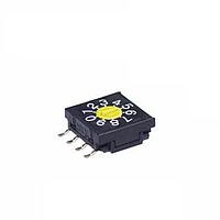 NKK Switches FR02FC10P-R Rotary Switches SMT 10MM DECIMAL 10P COMPLEMENT CODED
