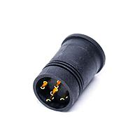 Amphenol LTW SLD-D005001 Inserts Circular Metric Connector, Insert, Plastic, D Coding, 4A, 05 pins, Male Connector, Male Contact, Screw Thread, Solder, Non-waterproof