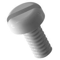 Essentra Components 012520P200 Pan Slotted Pan Slotted Screw, 1/4-20 Thread, 2 Lg