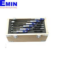 MOORE & WRIGHT MW215-04BLI Workshop External Micrometer Set (0-8", 0.001")