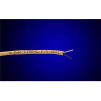 Alpha Wire 6623 WH005 Communication and Control 24 AWG, 3 Conductor Communication Cable, Unshielded, 100 ft  - White