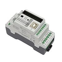 Industrial Shields 100-000-00 PLC Controllino MINI, Power 12Vdc to 24VdcInputs:  4x Analog (0-10Vdc) / digital (24Vdc), 2x Digital, 2x AnalogOutputs: 6x Relay, 8x Digital