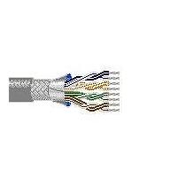 Belden 8336 060100 Communication and Control 24AWG 6PR SHIELD 100ft SPOOL CHROME