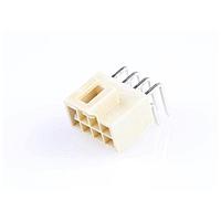 Molex 105314-2608 Headers & Wire Housings NANOFIT HDR RA DLR 8CKT 30AU NAT