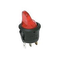 C&K CR102J3GS215QF7 Rocker SPST 16A ON-OFF GRN