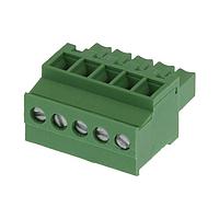 Molex 39503-7005 Plugs 3.50MM EUROPLUG VERT RWE GRN 5CKT