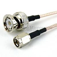 Fairview FMC0208315 SMA Male to BNC Male Cable RG-316 Coax