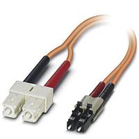 PHOENIX CONTACT 1409790 Fiber Optic Cable Assemblies FOC-SC:A-LC:A-GZ01/1