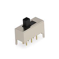 Alcoswitch - TE Connectivity MHS22304 Switches DPDT ON-OFF-ON TOP T/H SLIDE SWITCH