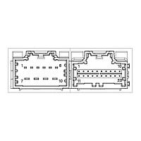 Molex 34707-2090 Headers STAC64 VHDR 2BAY 32CKT 16A-16B