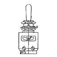 Honeywell 13AT3 Toggle Switches Toggle SW DPDT 3POS SOLD TERM STD LVR