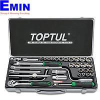 TOPTUL GCAD3403 34PCS 3/8 inch DR. Socket Set (METRIC, SAE)
