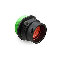 Amphenol SINE Systems AHDP04-18-20PN-WTA Connectors SZ 18 RCPT 20 POS PIN STND ARGMNT