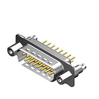 Molex / FCT 173109-1253 Standard Density FCT DSUB STR PC PLG 15 PN W/SNAPIN