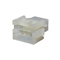 Molex 15-06-0065 Plug Housing PLUG DUAL ROW 6POS w/panel mount ears