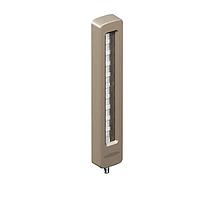 Banner Engineering WLC60XB340GAQ Heavy Duty LED Lights WLC60 Work Light; Length: 340 mm; Nickel-Plated Aluminum; Voltage: 12-30 V dc; Environmental Rating: IP68g, IP69K; Color: Blue; Window: Glass; 4-pin M12 Integral QD; Side exit