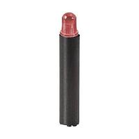 BIVAR LTM1403SRD LED Circuit Board Indicators Vertical LED Assembly, 0.14 in. Length, 3 mm Super Red LED w\ Diffused Lens, Black Crystaline Polymer,  660 nm